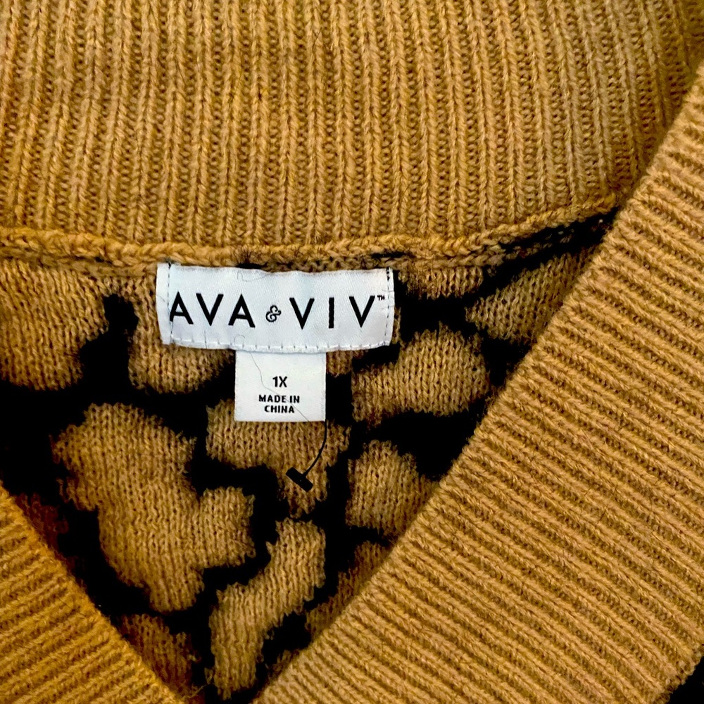 Leopard sweater